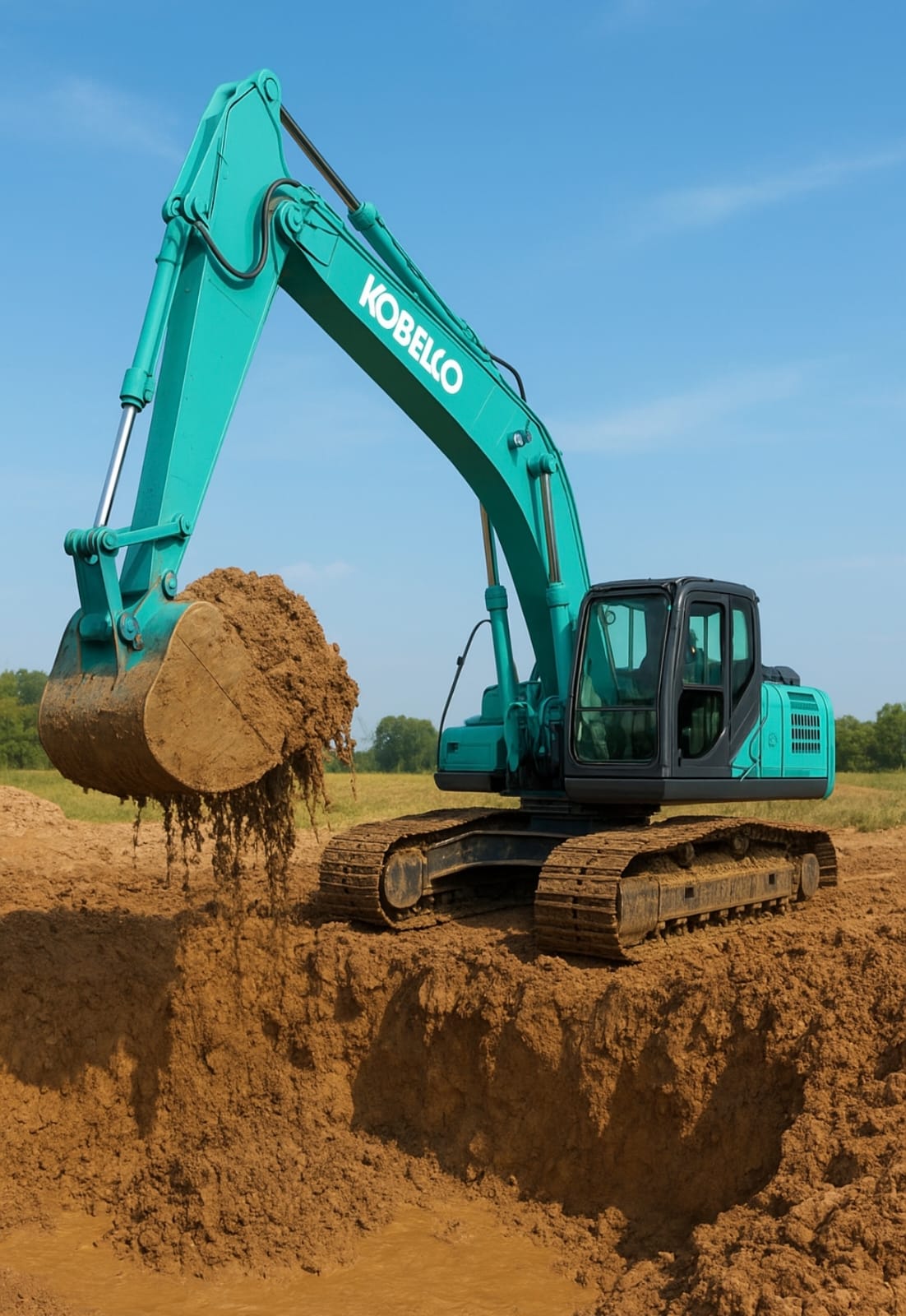 Kobelco precision digging — Tamil Nadu — VSK Siva Contractors
